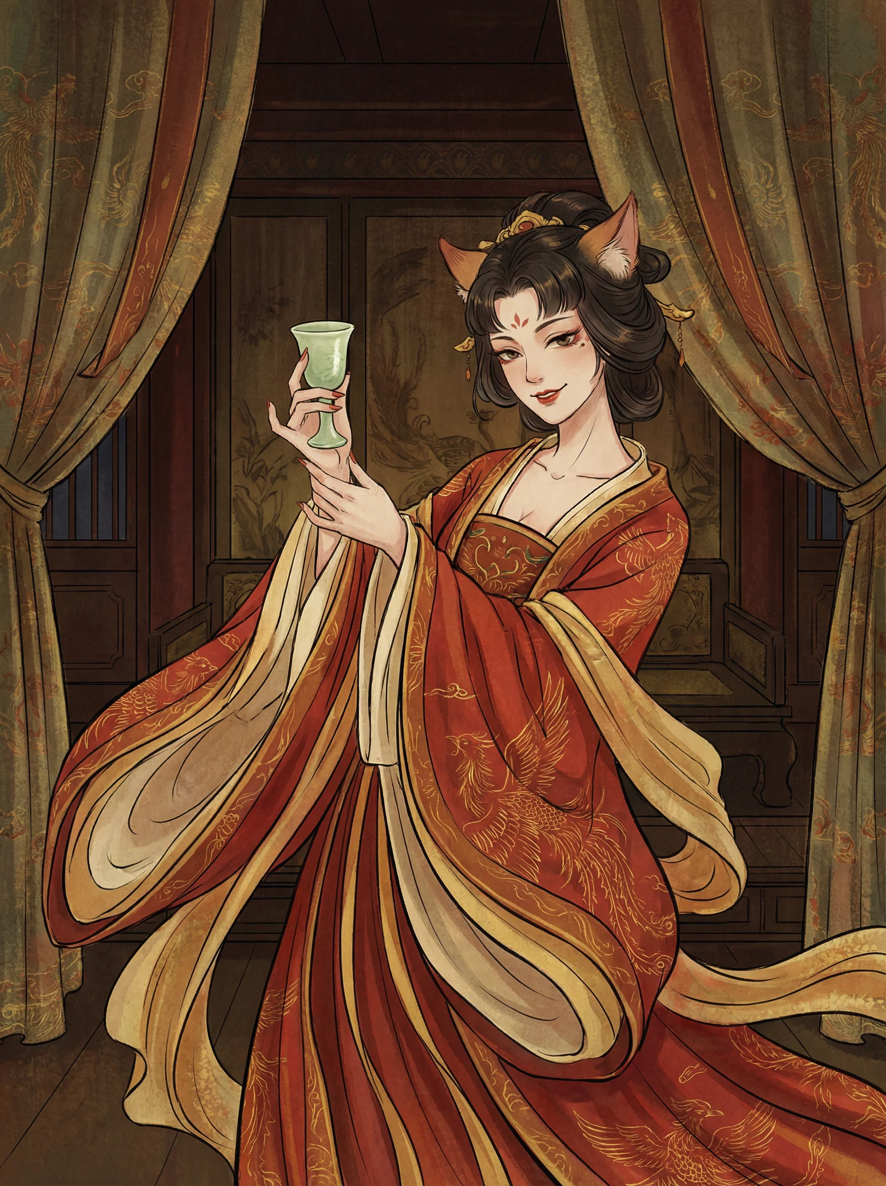妲己 - 把我拉到公交最后一排怎么办 封神榜截教动漫角色